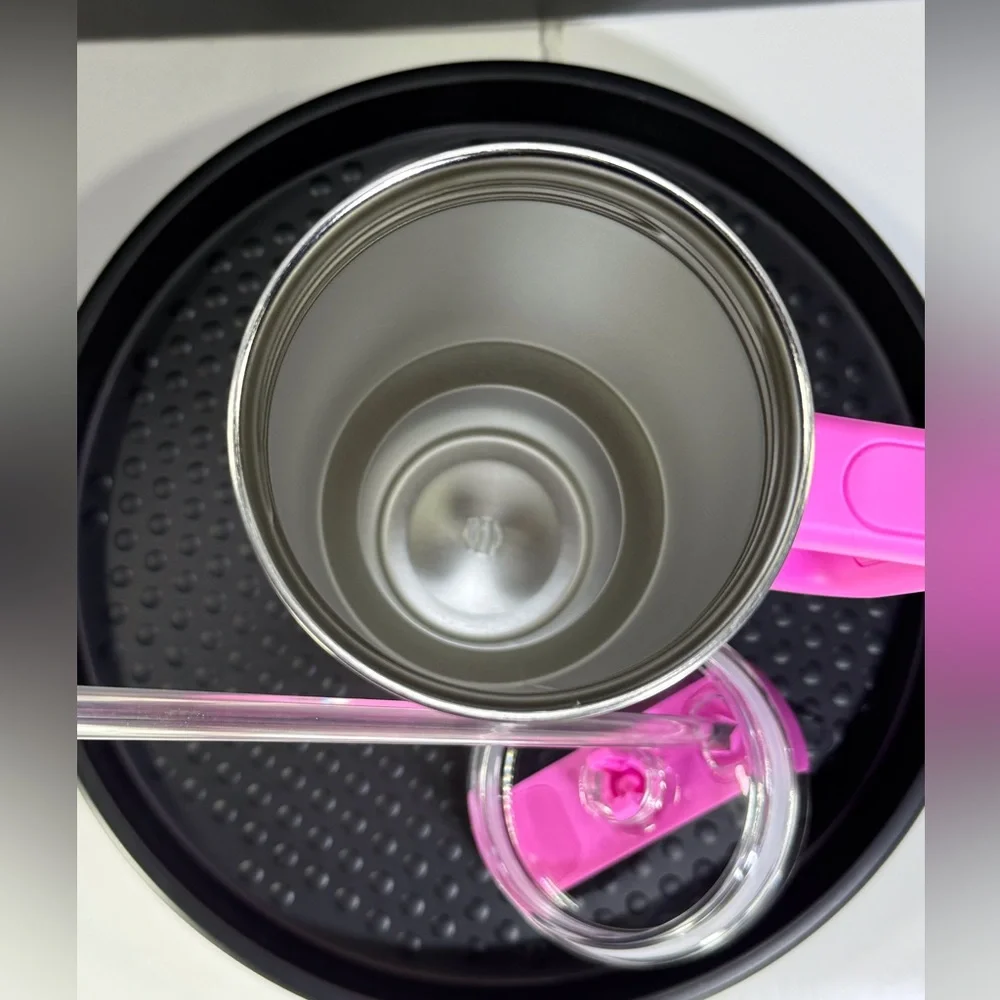 Stanley 40 Oz H2.0 Flowstate Quencher Tumbler Popsicle Pink Starburst - Picture 6 of 9